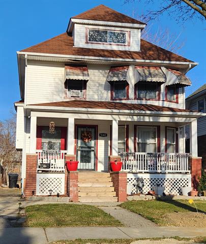 front view picture of 5360 Burns Avenue, Detroit, MI. 48213