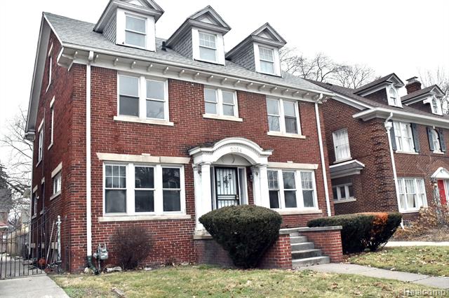 front view picture of 2054 Edison Street, Detroit, MI. 48206