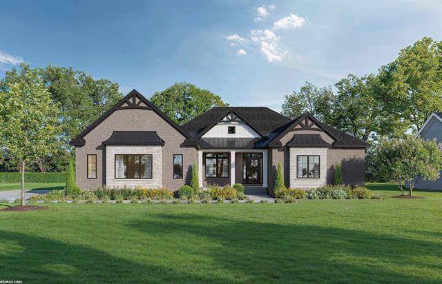 front view picture of 75553 Elk Horn, Romeo, MI. 48065
