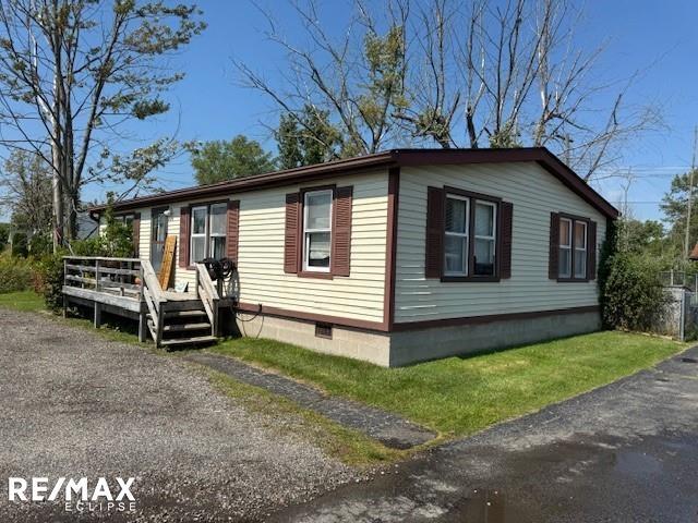 front view picture of 5218 Pointe Tremble Road, Algonac, MI. 48001