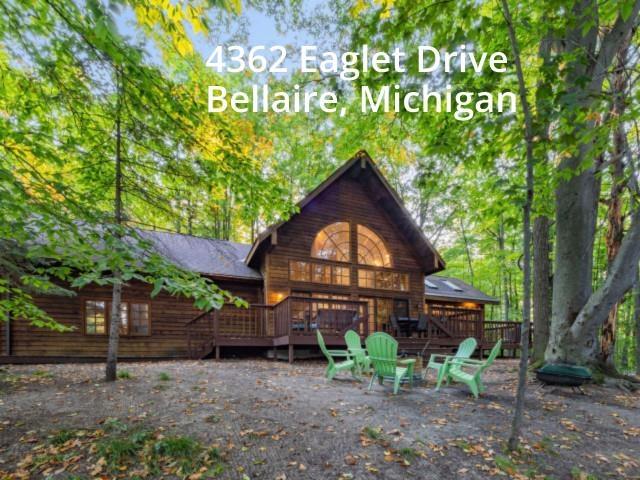 front view picture of 4362 Eaglet, Bellaire, MI. 49615