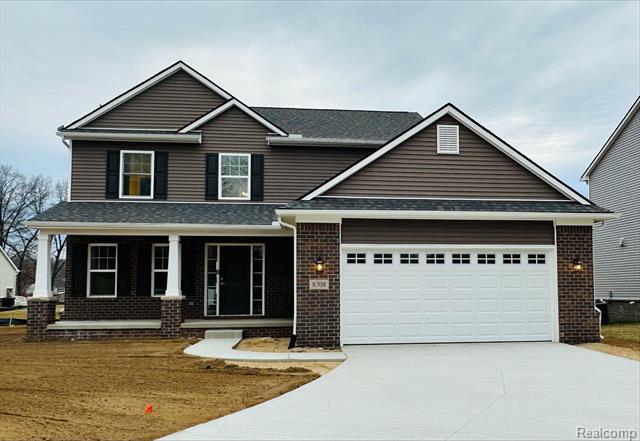 front view picture of 8708 Sawgrass Lane, White Lake, MI. 48386