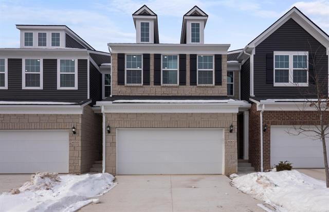 front view picture of 4061 Nottingham Circle, Clarkston, MI. 48346