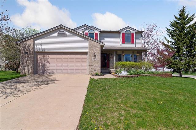 front view picture of 478 Preston Circle, Dexter, MI. 48130