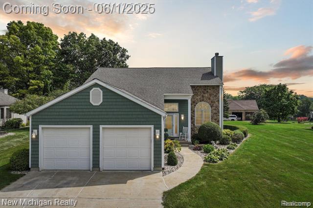 front view picture of 16085 Silver Bend, Linden, MI. 48451