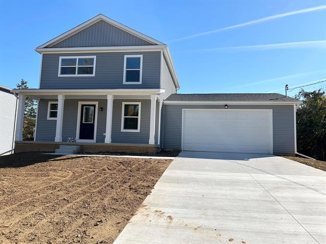front view picture of 105 Bingham Drive, Brooklyn, MI. 49230