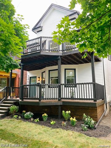 front view picture of 3461 Sheridan Street, Detroit, MI. 48214