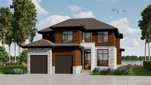 front view picture of 23275 Chubb Road, South Lyon, MI. 48178
