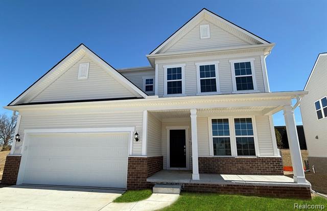 front view picture of 884 Risdon Trail S, Saline, MI. 48176