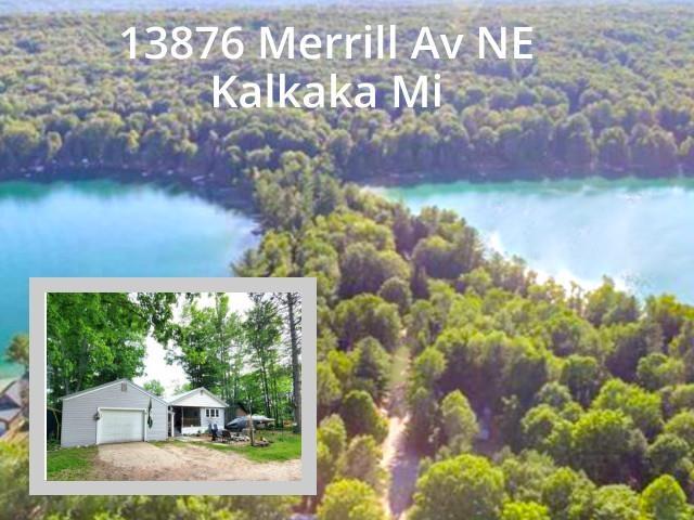 front view picture of 13876 Merrill, Kalkaska, MI. 49646