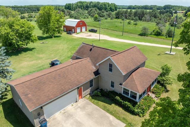 front view picture of 5274 N State Rd, Luther, MI. 49656