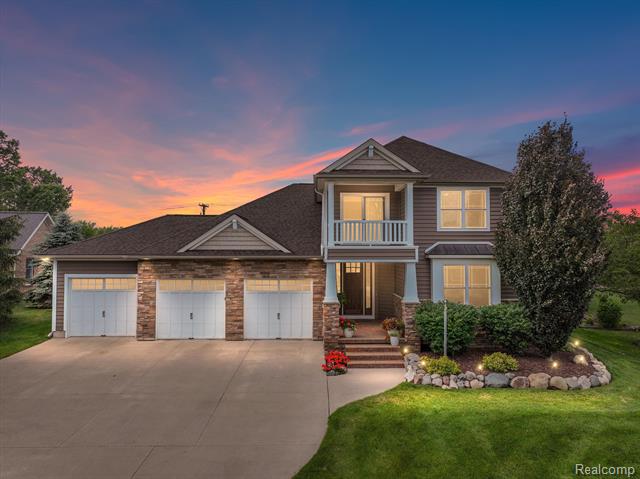 front view picture of 2095 Mitchell Road, Williamston, MI. 48895