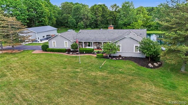 front view picture of 5465 S Lake George Road, Metamora, MI. 48455