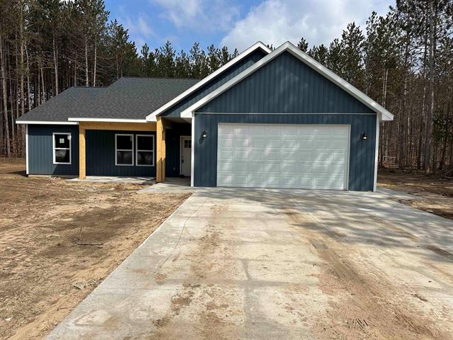 front view picture of 5125 Ne Myers Road, Kalkaska, MI. 49646