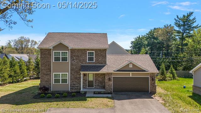 front view picture of 4125 Newton Rd, Walled Lake, MI. 48390