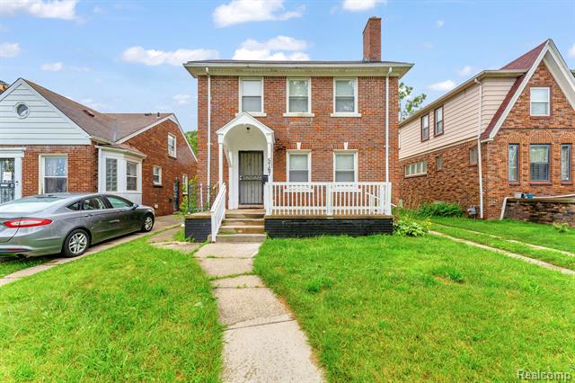 front view picture of 5767 Berkshire Street, Detroit, MI. 48224