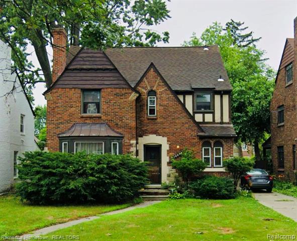 front view picture of 18644 Oak Drive, Detroit, MI. 48221