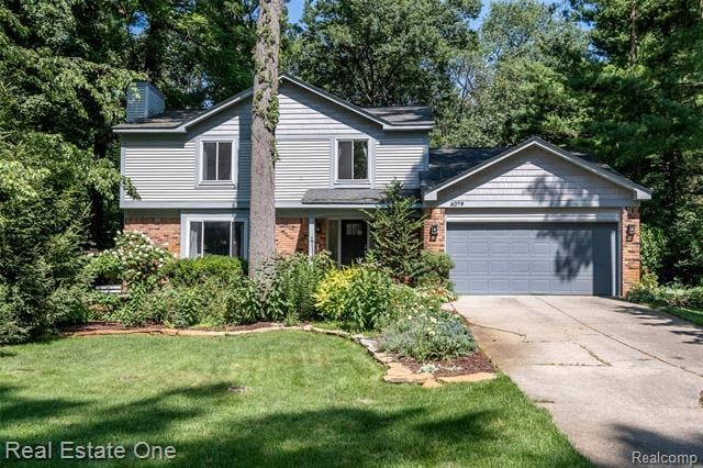 front view picture of 4079 Cumberland Ct, Walled Lake, MI. 48390