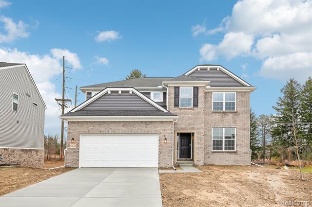 front view picture of 20616 Gidran Drive, South Lyon, MI. 48178