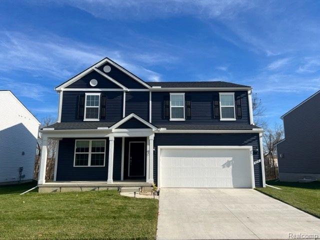 front view picture of 9184 Dogwood Lane, Dexter, MI. 48130
