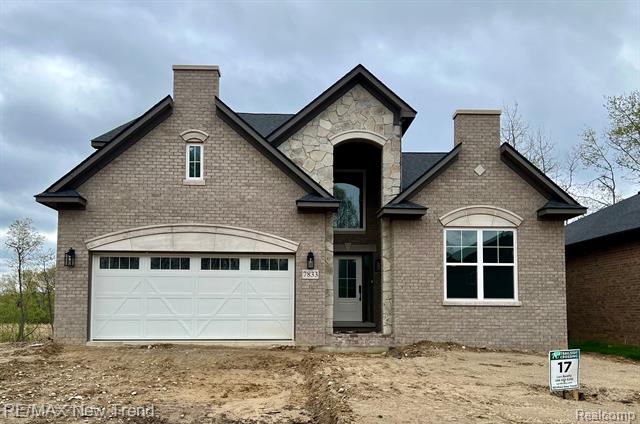 front view picture of 7833 Trailside Court, West Bloomfield, MI. 48323