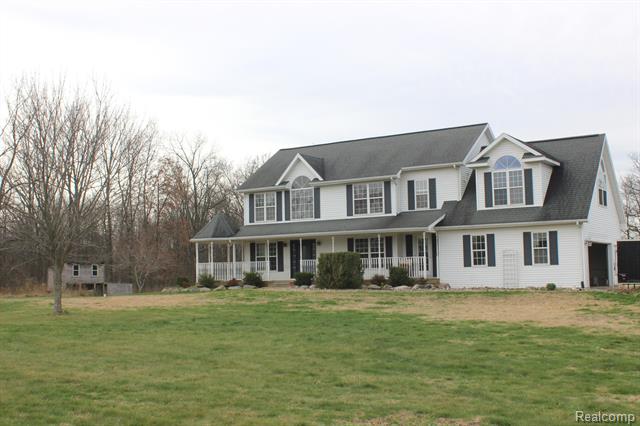 front view picture of 6480 Meridian Road, Laingsburg, MI. 48848