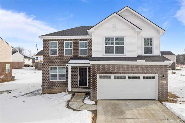 front view picture of 14339 Laurelwood Drive, Belleville, MI. 48111