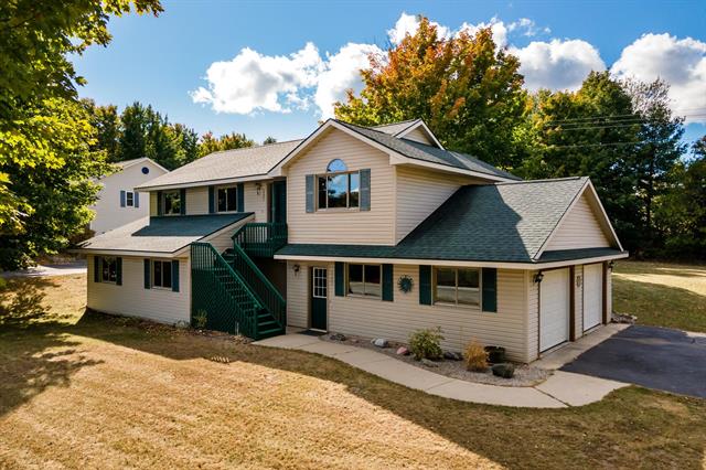 front view picture of 5307 Harris Road, Traverse City, MI. 49684