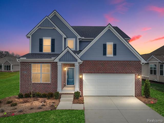 front view picture of 2416 Parkshore Drive, Commerce Township, MI. 48382
