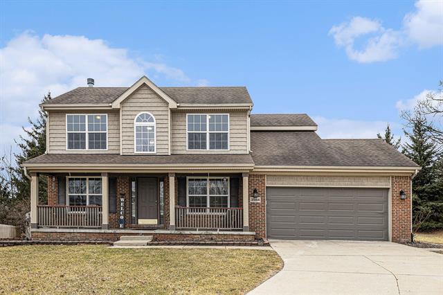 front view picture of 3584 Taylor Court, Dexter, MI. 48130