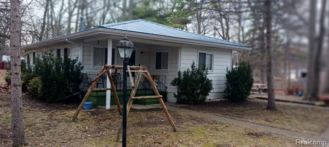front view picture of 4827 Lori Lu Drive, Caseville, MI. 48725
