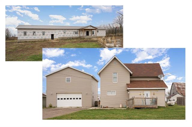 front view picture of 7465 E South County Line Road, Alma, MI. 48801