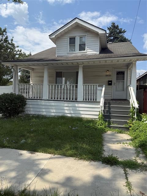 front view picture of 4416 9Th Street, Ecorse, MI. 48229