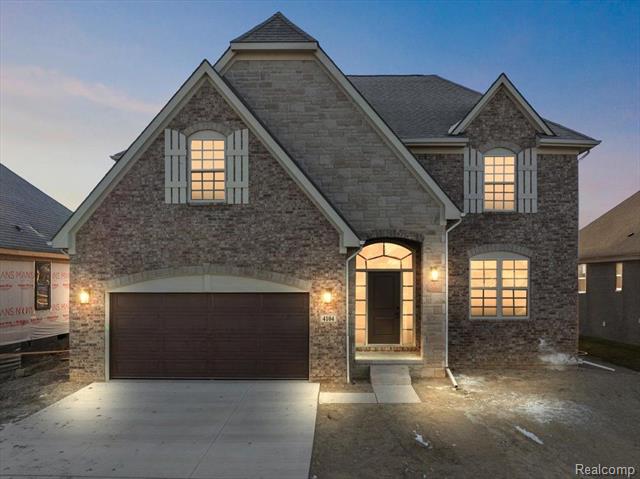 front view picture of 4160 Spring Meadows Drive, Sterling Heights, MI. 48314