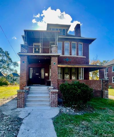 front view picture of 1705 Calvert Street, Detroit, MI. 48206