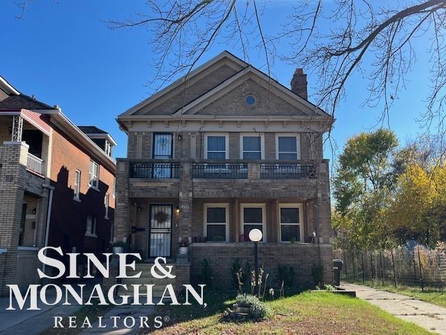 front view picture of 2933 Cortland Street, Detroit, MI. 48206