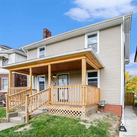 front view picture of 2170 Montclair Street, Detroit, MI. 48214