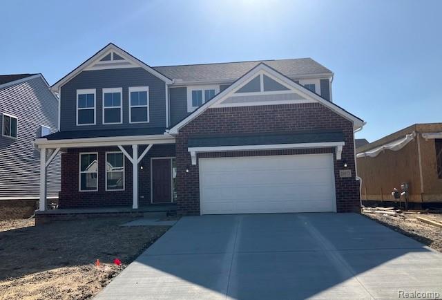 front view picture of 20973 Losino Drive, South Lyon, MI. 48178