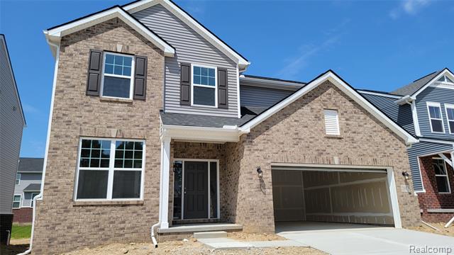 front view picture of 20955 Losino Drive, South Lyon, MI. 48178