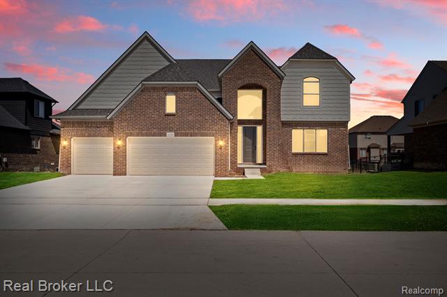 front view picture of 35689 Windridge Drive, New Baltimore, MI. 48047