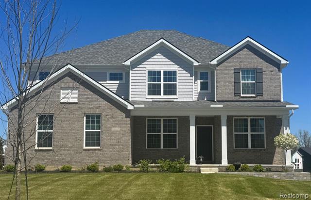 front view picture of 22884 Ronway Lane, South Lyon, MI. 48178