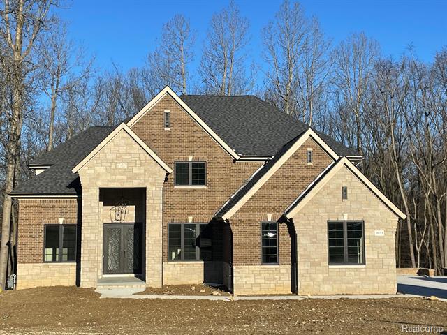 front view picture of 9033 Deerwood Road, Clarkston, MI. 48348