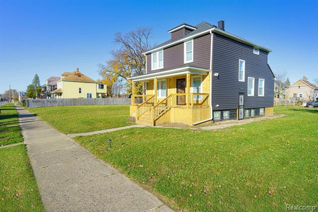 front view picture of 3466 Bewick Street, Detroit, MI. 48214