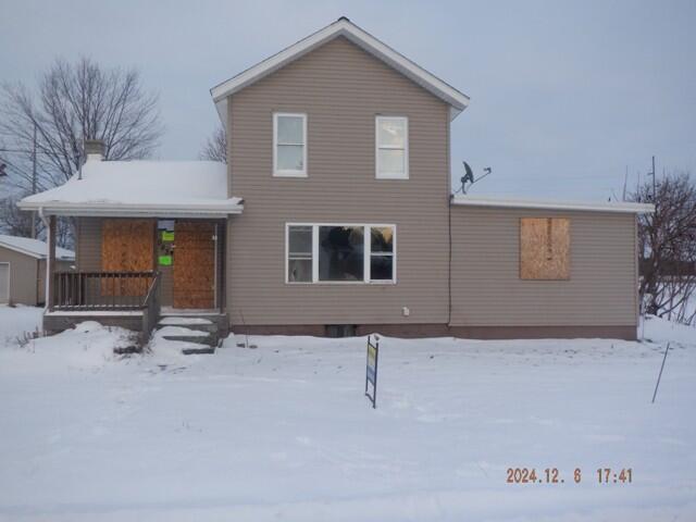 front view picture of 54083 Fisher Street, Three Rivers, MI. 49093