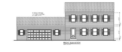 front view picture of 7596 2 1/2 Mile Road, East Leroy, MI. 49051
