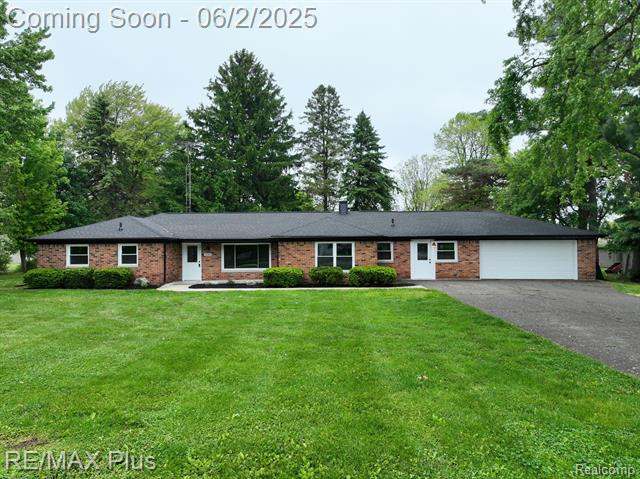front view picture of 1022 Turrill Road, Lapeer, MI. 48446