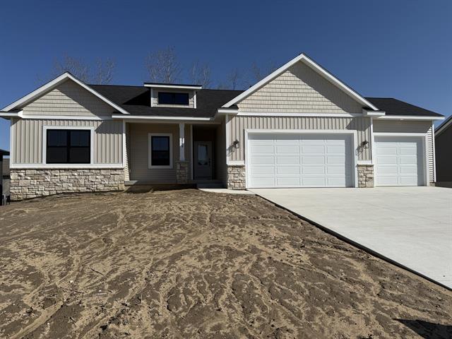 front view picture of 3739 Teton Drive, Hudsonville, MI. 49426