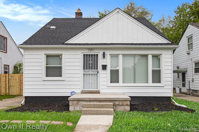 front view picture of 7493 Bramell, Redford, MI. 48239