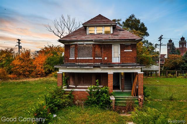 front view picture of 4412 W Euclid Street, Detroit, MI. 48204