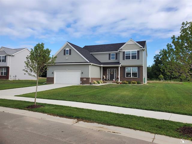front view picture of 3050 Apple Blossom Way, Monroe, MI. 48161